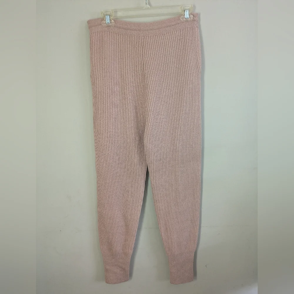 Jonathan Simkhai Nina Cashmere Wool Jogger Pants Size S Dusk Pink - Picture 6 of 7